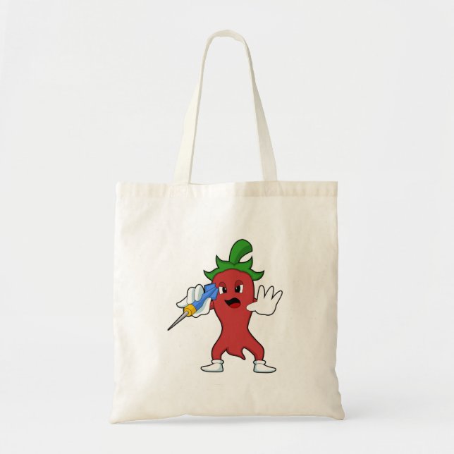 Tote Bag Vegan Pepper at Darts (Devant)