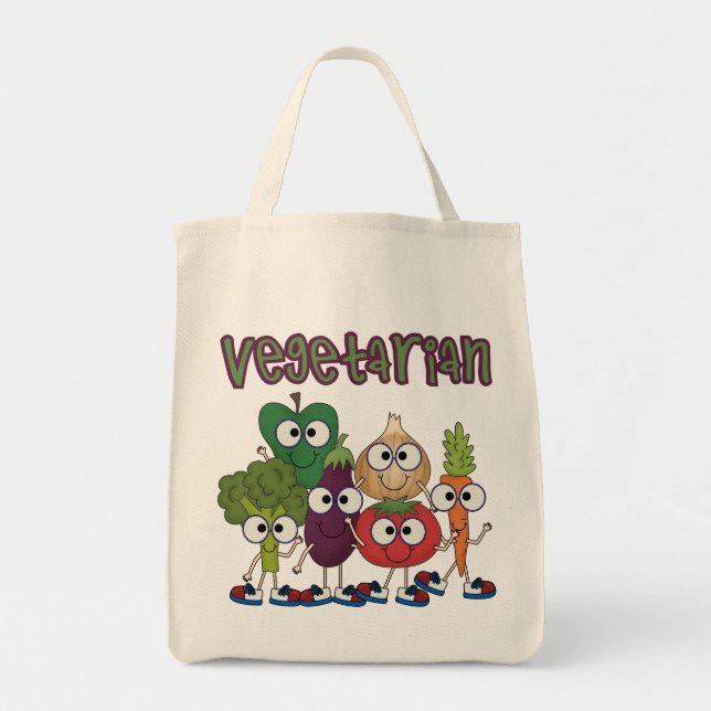 Tote Bag Vegetarian (Devant)