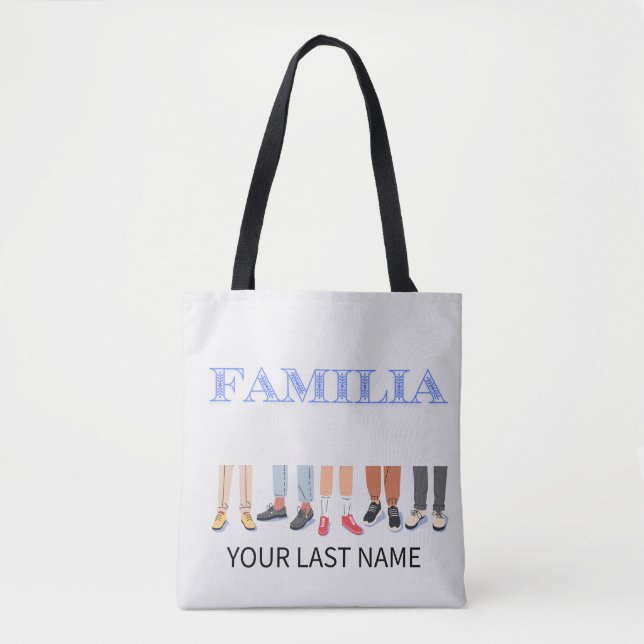 Tote Bag Veille de bienvenue familiale (Devant)