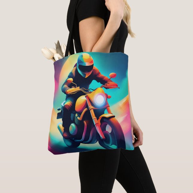Tote Bag vélo (De près)