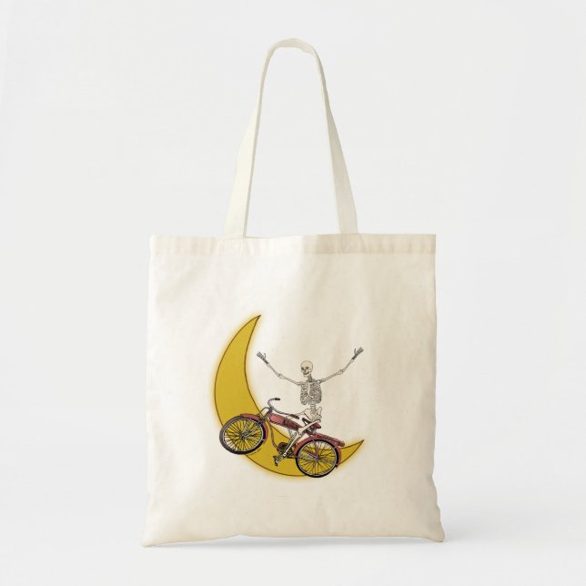 Tote Bag Vélo de Skeleton TBA (Devant)