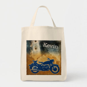 Tote Bag Vélo sur le métal