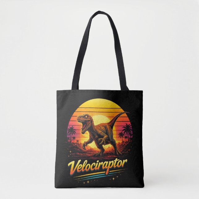 Tote Bag Vélociraptor (Devant)