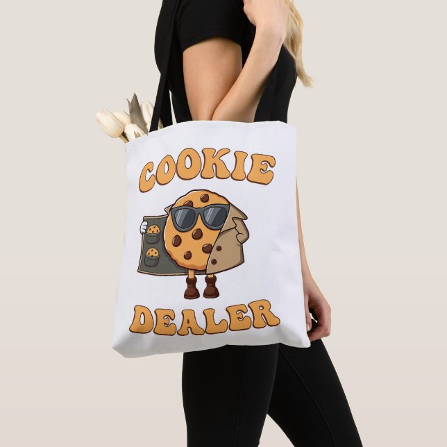 Tote Bag Vendeur de biscuits drôle de cuisson (De près)
