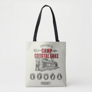 Tote Bag Vendredi 13   Bienvenue à Camp Crystal Lake