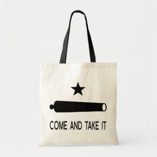 Tote Bag Venez et prenez le drapeau ~ Texas