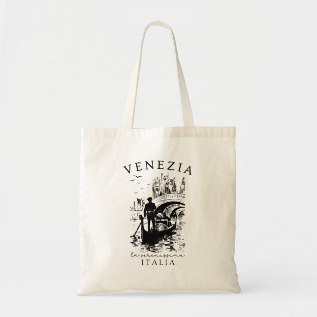 Tote Bag Venezia La Serenissima – Venice Italy Travel (Devant)