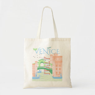 Tote Bag Venice Travel Art, Italie, Travel Art