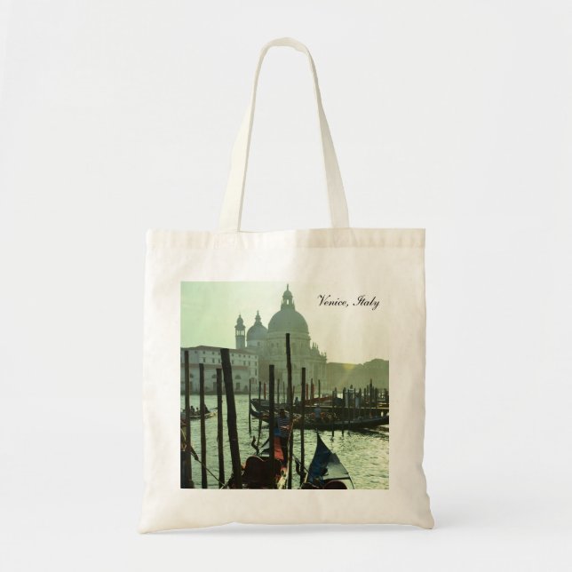 Tote Bag Venise, Architecture, Gondolas No.3 (Sac fourre-to (Devant)