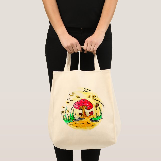 Tote Bag Vent d'automne (Collection de la cabane d'automne) (Devant (produit))