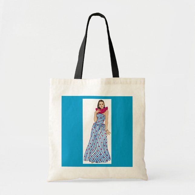 Tote Bag VENTE - Carolina Herrera Fourre-tout 1983 (Devant)