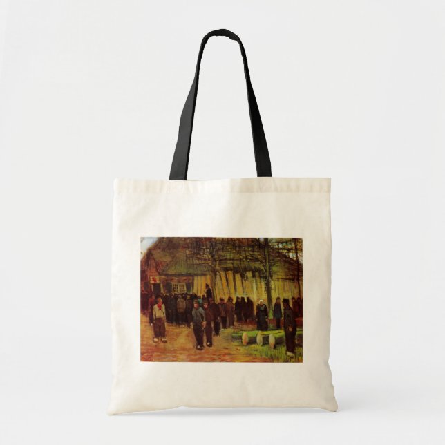 Tote Bag Vente de bois d'oeuvre par Vincent van Gogh (Devant)