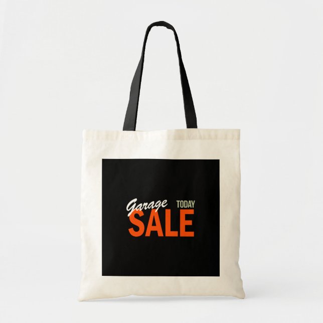Tote Bag Vente de garage aujourd'hui (Devant)