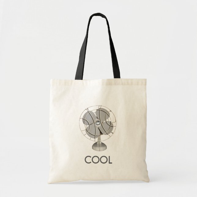 Tote Bag Ventilateur électrique rétro (Devant)