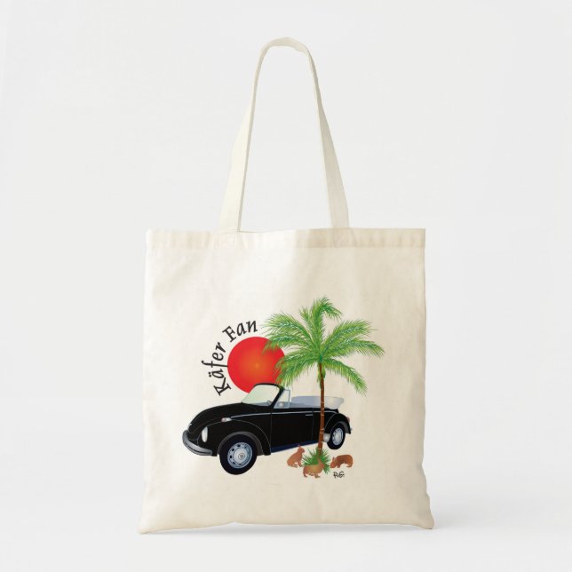 Tote Bag Ventilateur Käfer Cabrio - Tasche (Devant)