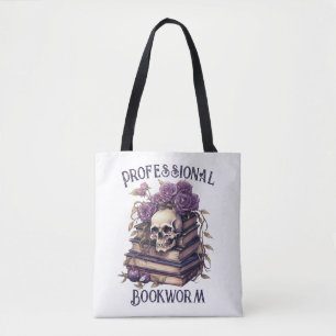 Tote Bag Ver de bibliothèque professionnel