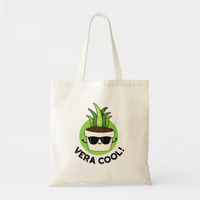 Tote Bag Vera Cool Funny Aloe Vera Pun (Devant)