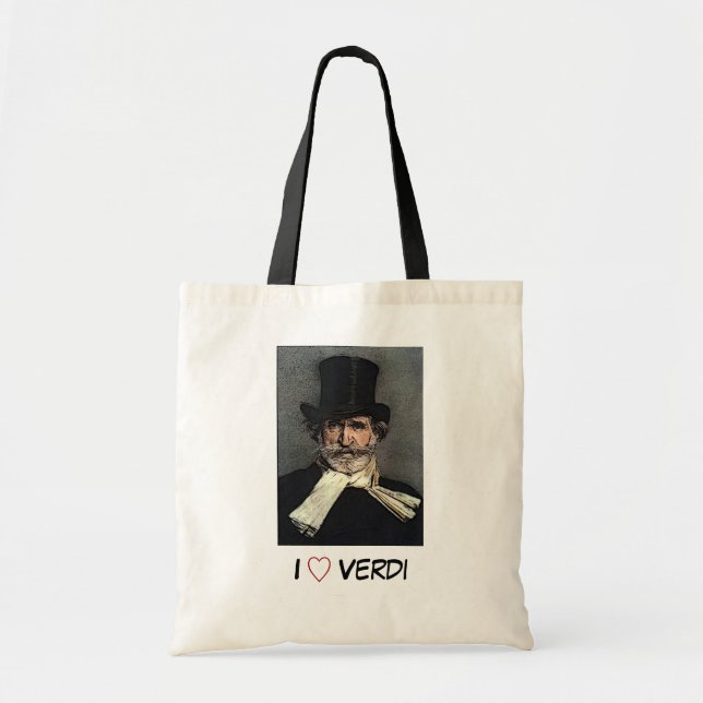Tote Bag Verdi, Giuseppe (Devant)