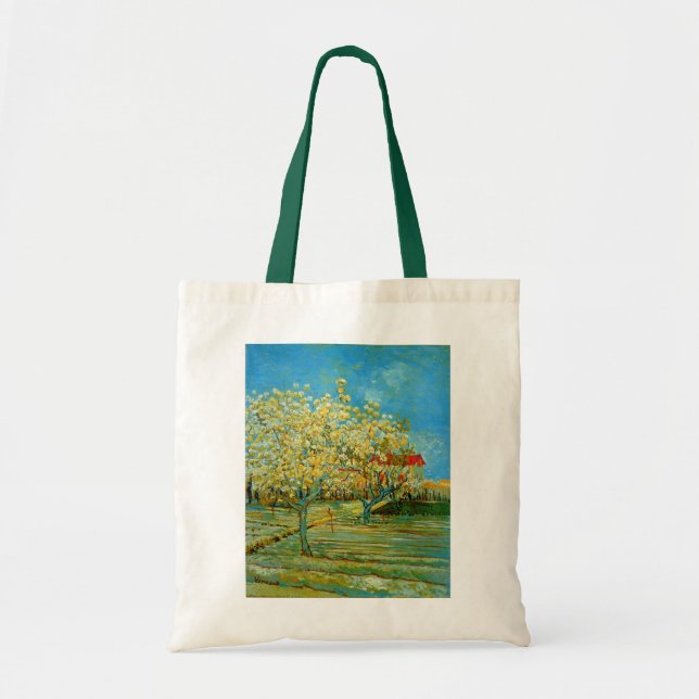 Tote Bag Verger en fleurs par Vincent van Gogh (Devant)