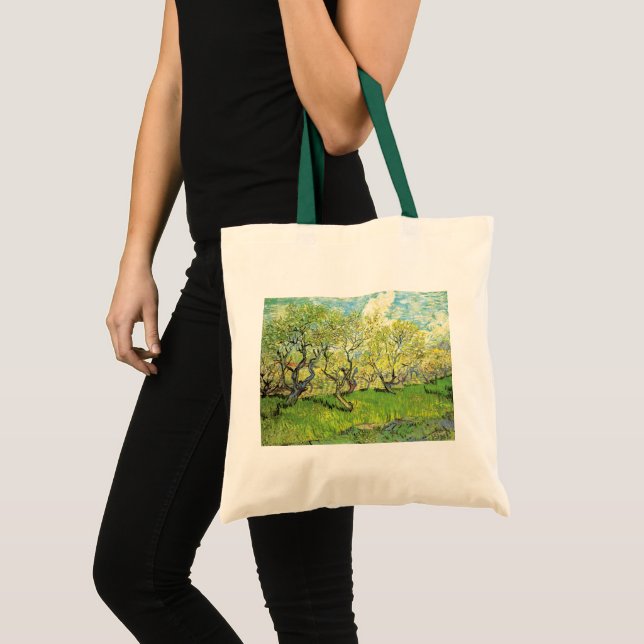 Tote Bag Verger en fleurs par Vincent van Gogh (Devant (produit))
