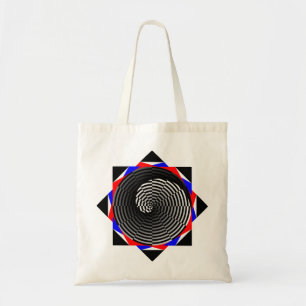 Tote Bag Vérificateur numérique Yin Yang par Kenneth Yoncic