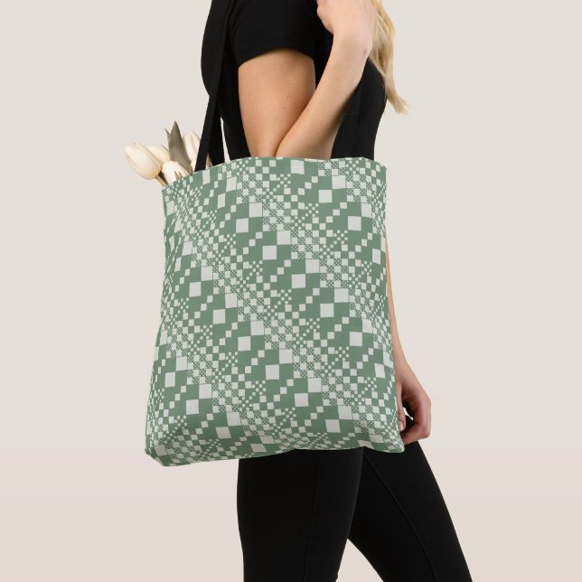 Tote Bag Vérifié, Chèques en vert (De près)