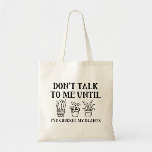 Tote Bag Vérifié mes Plantes