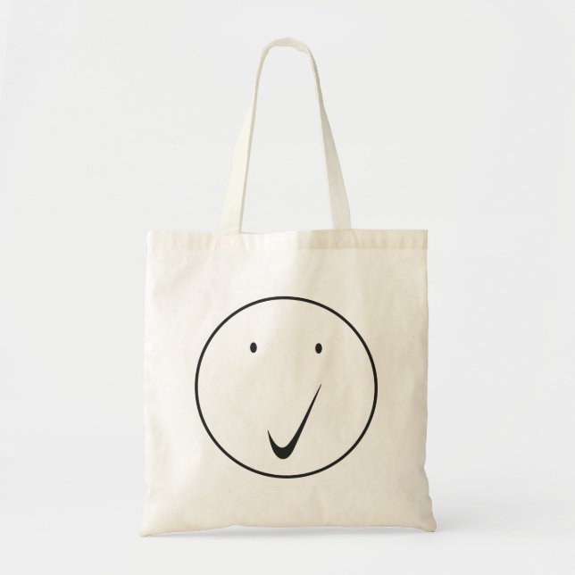 Tote Bag Vérifier la face - Tick/Black. (Devant)