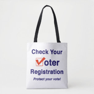 Tote Bag Vérifier votre inscription électorale 2024
