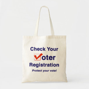 Tote Bag Vérifier votre inscription électorale 2026