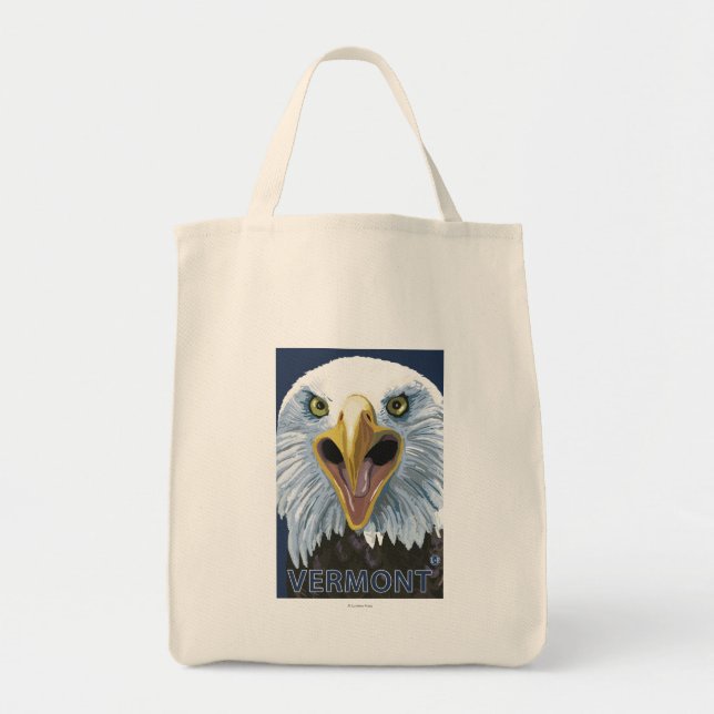 Tote Bag VermontEagle près (Devant)