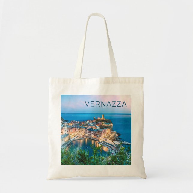 Tote Bag Vernazza Cinque Terre La Spezia Italie Panorama (Devant)