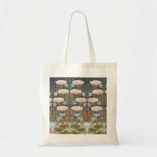 Tote Bag Verneuil Dragonfly Water Lily Art Nouveau : Vintag