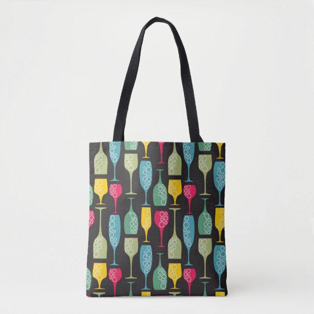 Tote Bag Verre à vin (Devant)