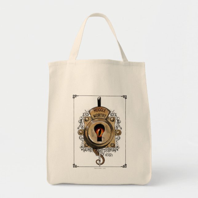 Tote Bag Verrouillage MUGGLE WORTHY™ (Devant)