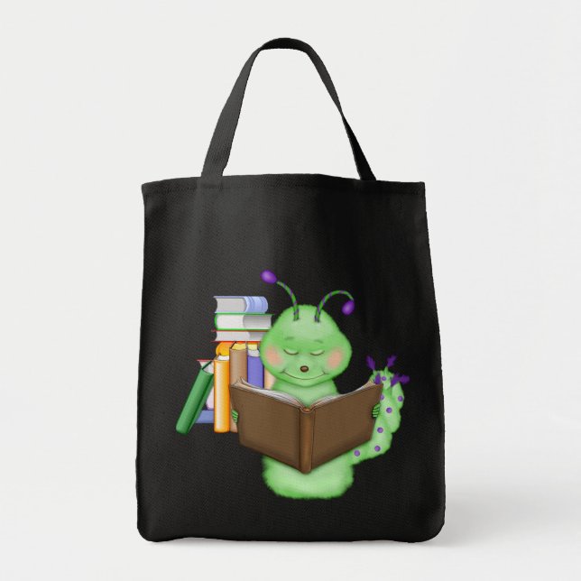 Tote Bag Vers de livre (Devant)
