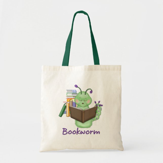 Tote Bag Vers de livre (Devant)