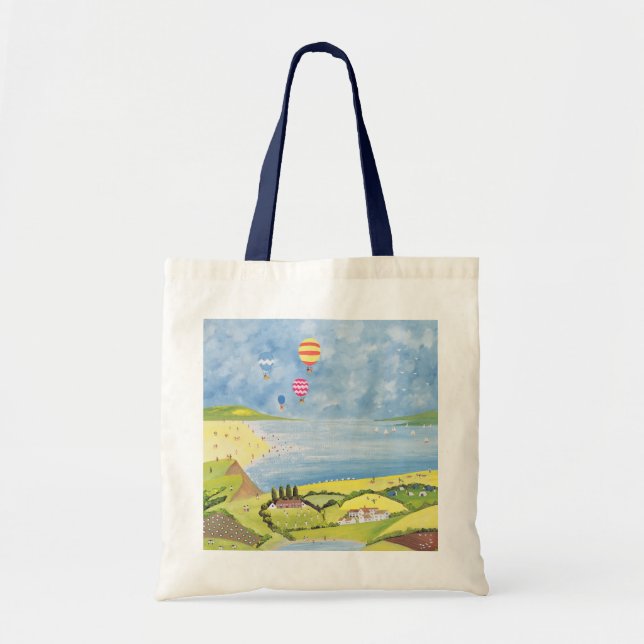 Tote Bag Vers le haut d'haut et loin (Devant)