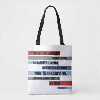 Tote Bag Vers moderne Fourre-tout de bible