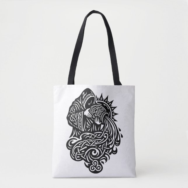 Tote Bag Verseau — Le Porteur d'Eau par BurnsInHell (Devant)