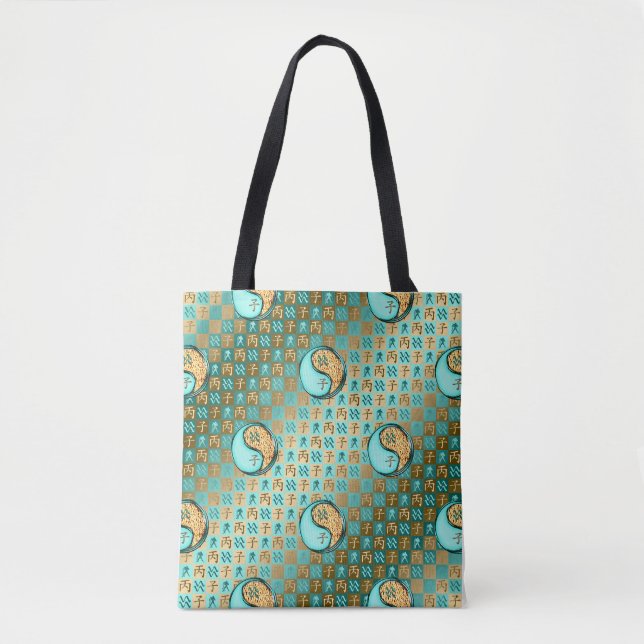 Tote Bag Verseau & Rat de Feu (Devant)