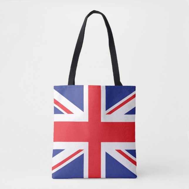 Tote Bag Version illustrée du drapeau britannique (Devant)
