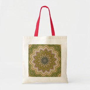 Tote Bag Vert Abstrait