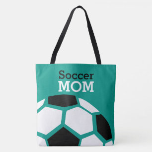 Tote Bag Vert élégant à la mode de ballon de football de