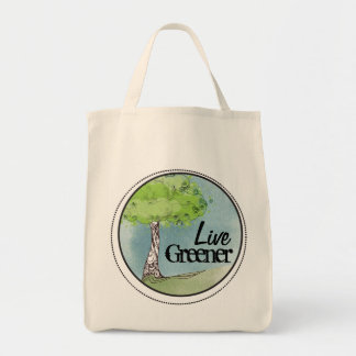 Tote Bag Vert vivant