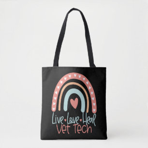 Tote Bag Vet Tech Vétérinaire Technicien Cadeau