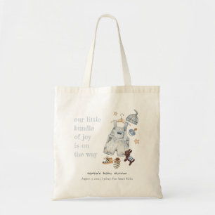Tote Bag Vêtements Bébé mignons Essentials Baby shower Garç