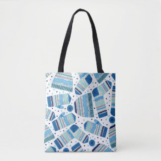 Tote Bag Vêtements d'hiver confits : Motif confortable sans