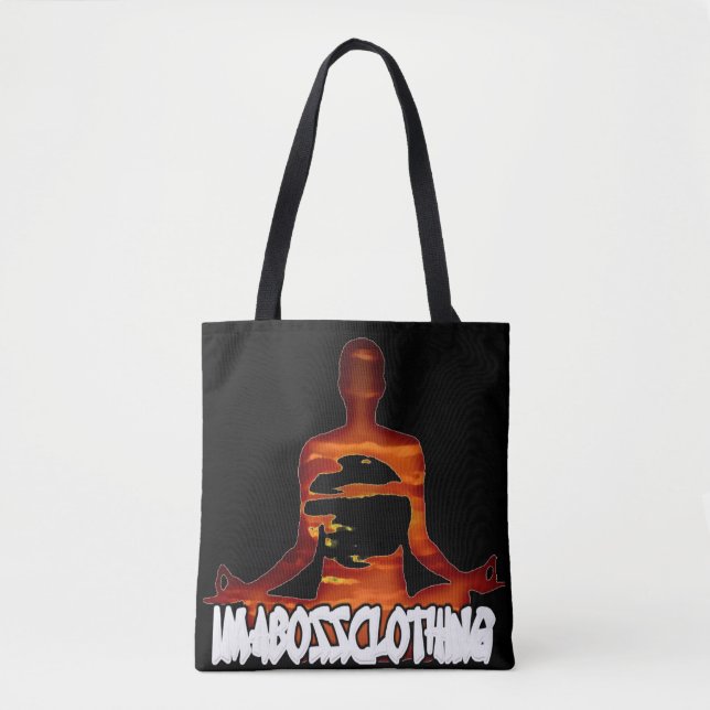 Tote Bag Vêtements Ima Boss  (Devant)
