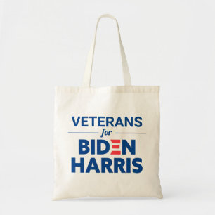 Tote Bag Vétérans pour Biden Harris Texte personnalisé